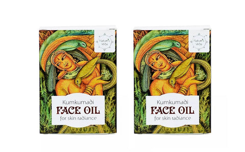 Kumkumadi: Skin Radiance Oil (30 ml), ( Pack Of 2 ) Nature's Veda Kumkumadi Face Oil, md. Aarshaveda - SK10