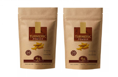 Turmeric Powder: for skin beauty (50 g), (Pack of 2) Turmeric Powder, prod. Herb Essential - SK07