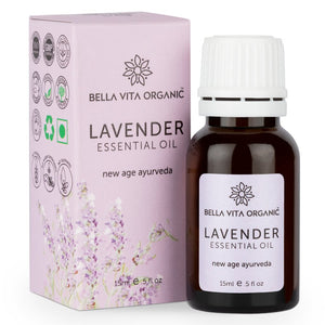 Bella Vita - Lavender Essential Oil For Skin & Hair Care - 15ml X 2 YK098
