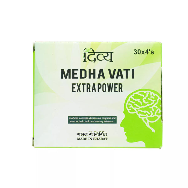 Patanjali Medha Vati Extra Power (120 tabs, 500 mg) (Pack Of 2) JS67