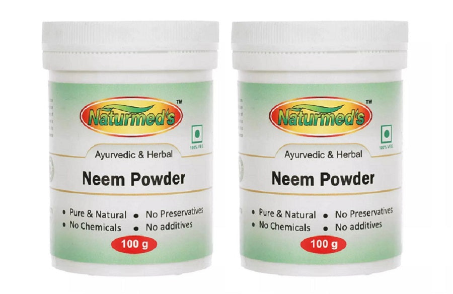 Ground Neem (100 g), (Pack Of 2) Neem Powder, prod. Naturmed's - SK08