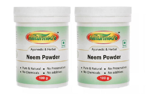 Ground Neem (100 g), (Pack Of 2) Neem Powder, prod. Naturmed's - SK08