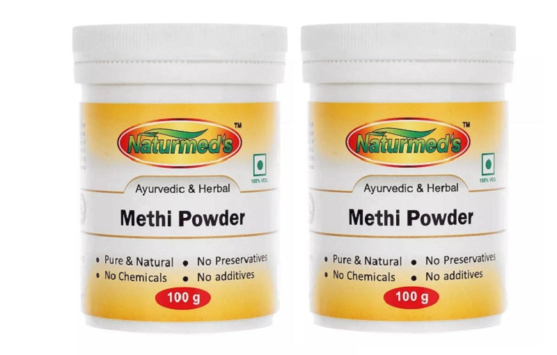 Ground Fenugreek (100 g), (Pack Of 2) Methi Powder, prod. Naturmed's - SK09