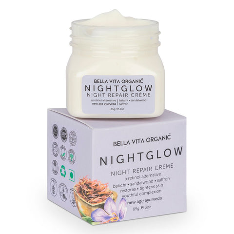 Bella Vita Organic - Night Glow Face Cream, 85 gm X 2 YK089