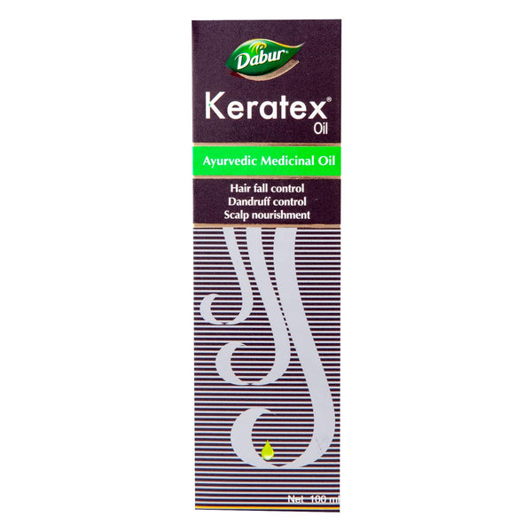 Dabur Keratex Oil Ayurvedic Medicinal Oil Reduces Hairfall, 100 Ml YK038