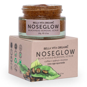 Bella Vita Organic - Nose Glow Natural Nose Scrub for Blackheads and Whiteheads, 20gm X 2 YK069