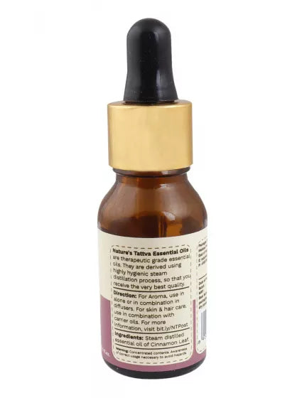 Cinnamon Leaf Essential Oil, prod. Nature's Tattva15 ml X 2 YK94