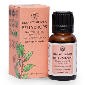 Bella Vita - Belly Drops Ayurvedic Navel Oil For Luminous & Healthy Hair, 15 ml X 2 YK010