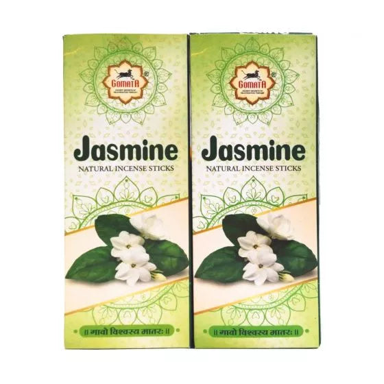 Gomata Jasmine Incense Sticks Set ( 200 g X 2 ) YK23