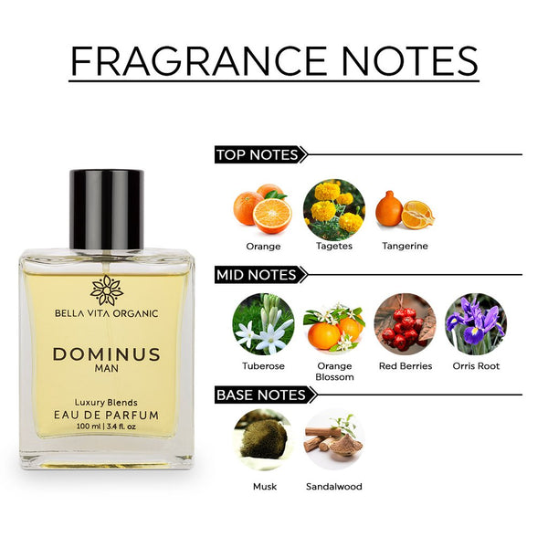 Bella Vita - Dominus EDP Strong Perfume For Men with Long Lasting Woody Fragrance ,100 ml X 2 YK069